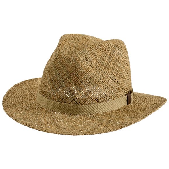 17710 Safari twisted linen straw hat - Picture 3 of 11